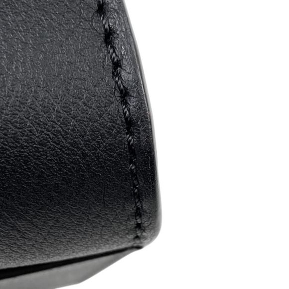 Louis Vuitton LockMe Tote MM Tote Bag Leather Noir Black - Picture 6 of 13